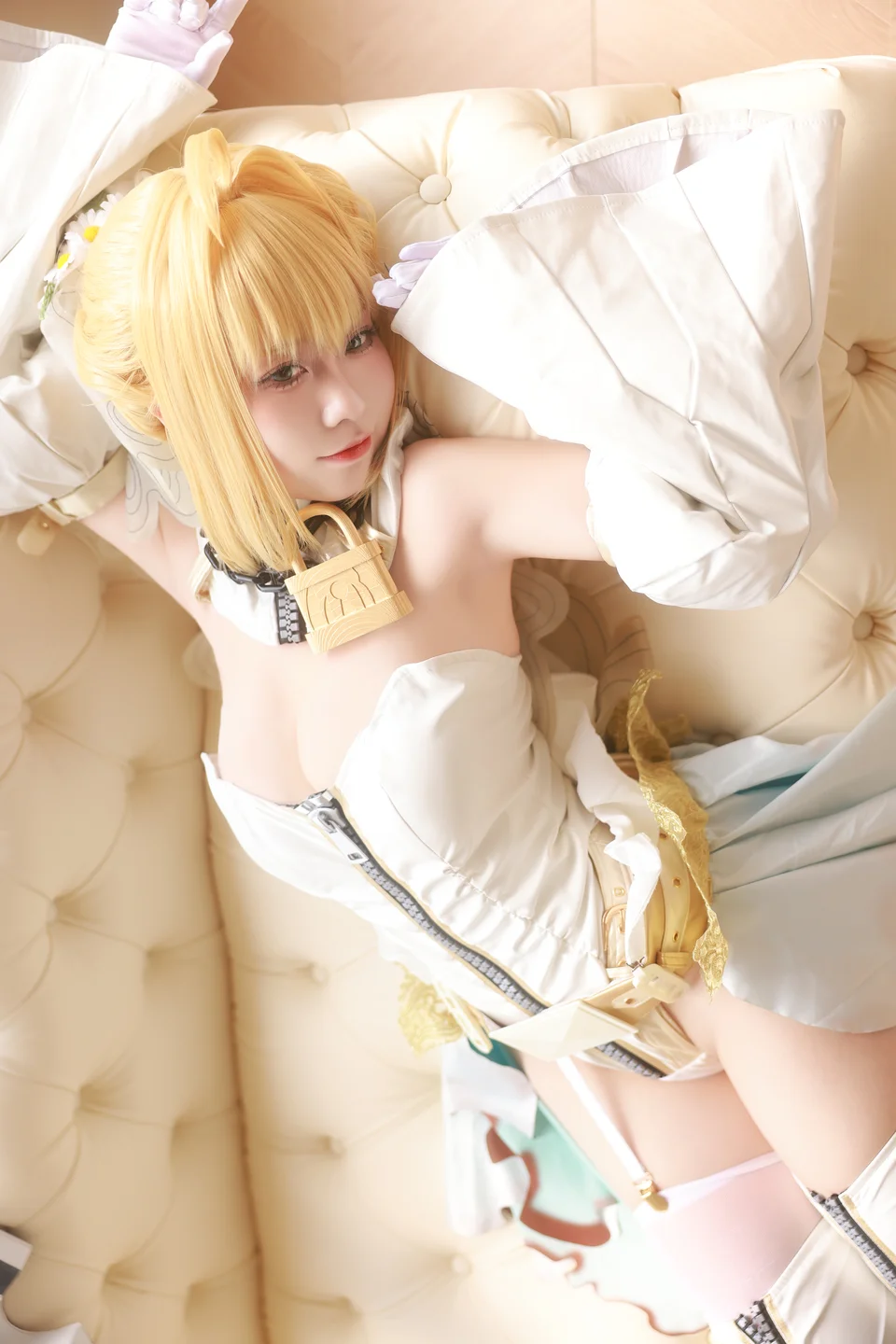 G44不会受伤 - 尼禄 花嫁 [43P-459MB] tg@simisebaisi 【丝足阁】015.webp